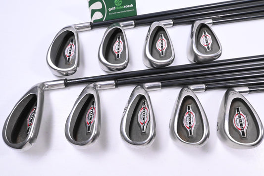 Callaway Big Bertha 2002 Irons / 4-10+GW+SW / Firm Flex Callaway RCH 75 Shafts