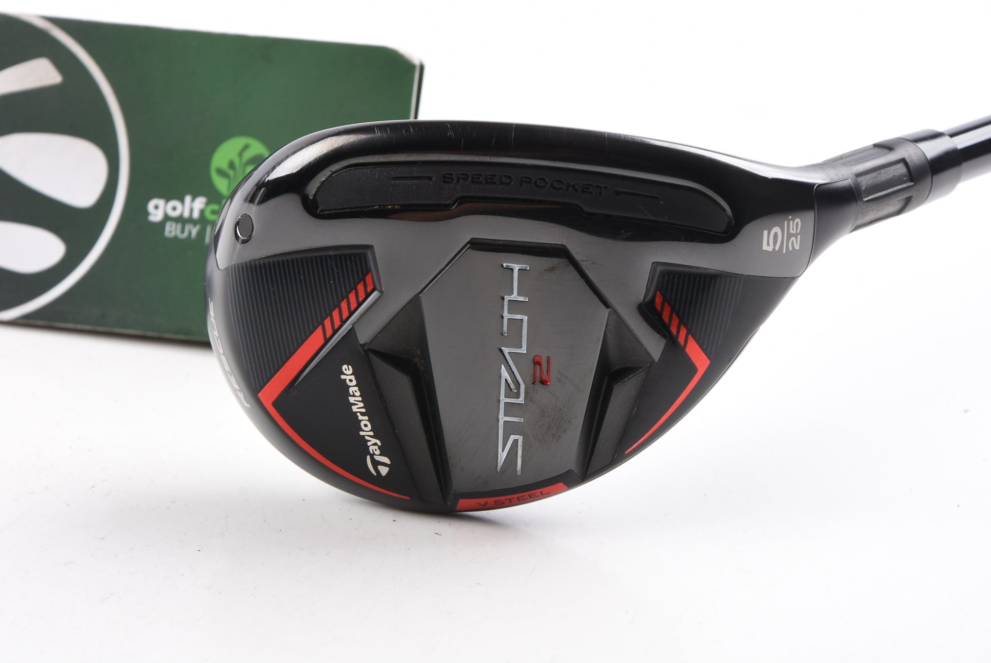 Taylormade Stealth 2 #5 Hybrid / 25 Degree / Senior Flex Ventus TR Red HB 5 - GolfClubs4Cash