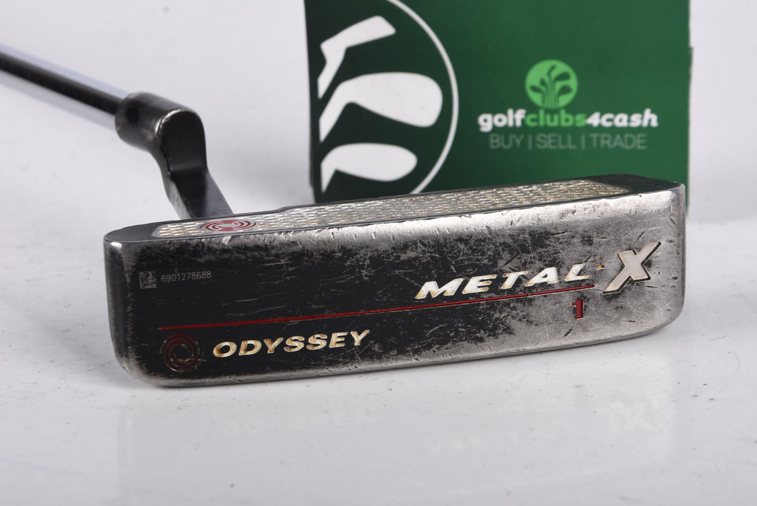 Left Hand Odyssey Metal-X #1 Putter / 34 Inch