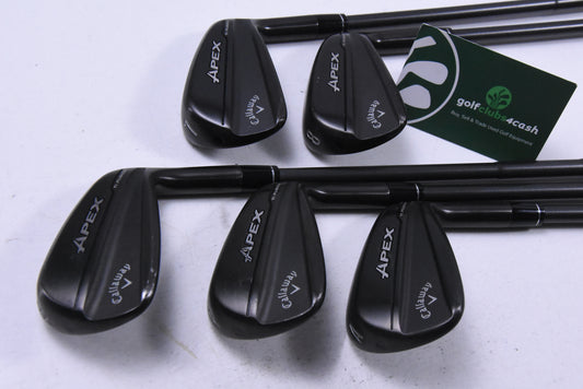 Callaway Apex Ti Fusion Irons / 7-PW+GW / Stiff Flex Dynamic Gold Mid 100 S300