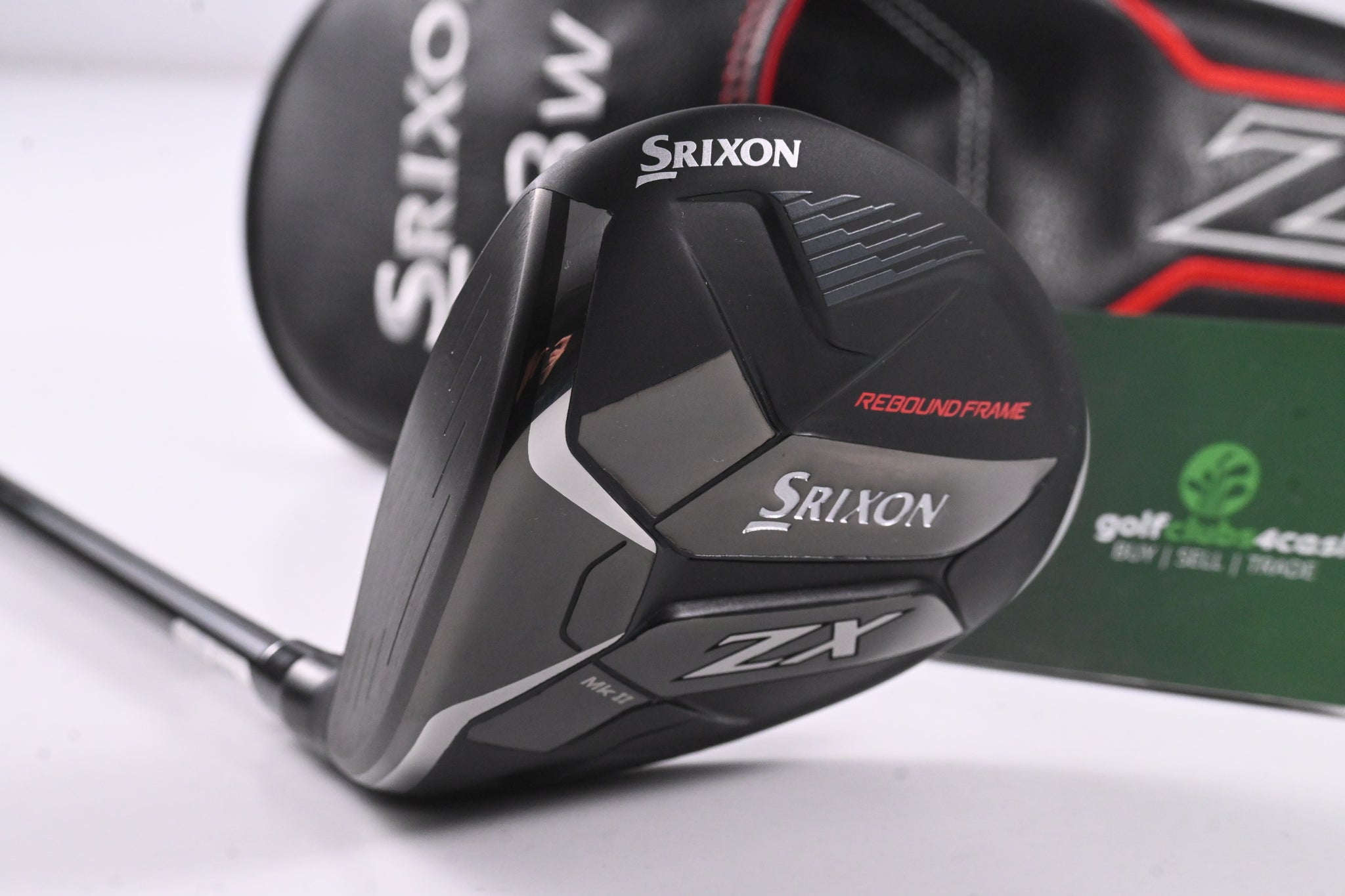 Left Hand Srixon ZX Mk II #3 Wood / 15 Degree / Stiff Flex HZRDUS Smoke Red RDX