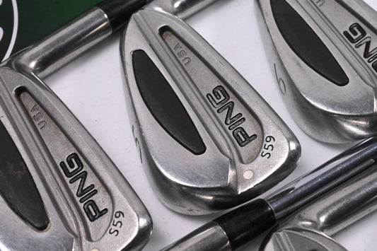 Ping S59 Irons / 4-9 / White Dot / Stiff Flex Ping AWT Steel Shafts