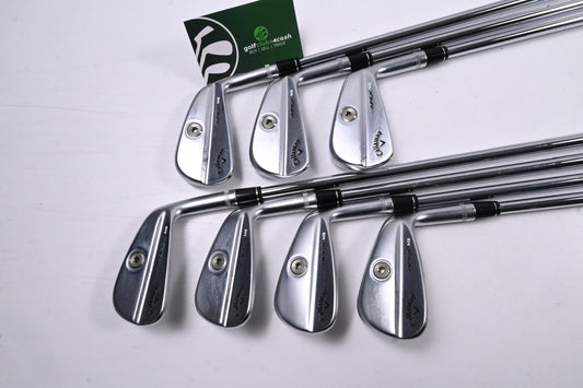 Callaway Apex MB 21 Irons / 4-PW / Stiff Flex Dynamic Gold 120 S300 Shafts