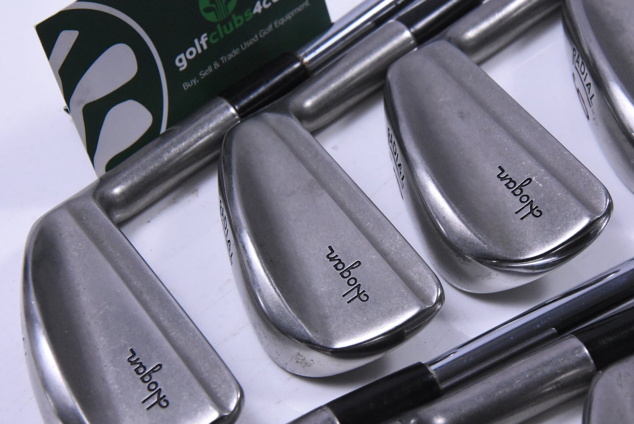 Ben Hogan Radial Irons / 3-PW+SW / Regular Flex Hogan Apex Shafts