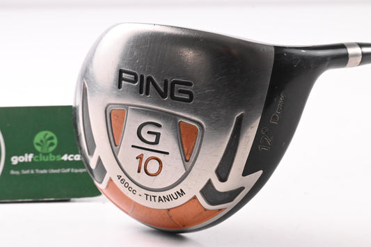 Ping G10 Draw Driver / 12 Degree / Soft Regular Flex Ping TFC 129 D Shaft