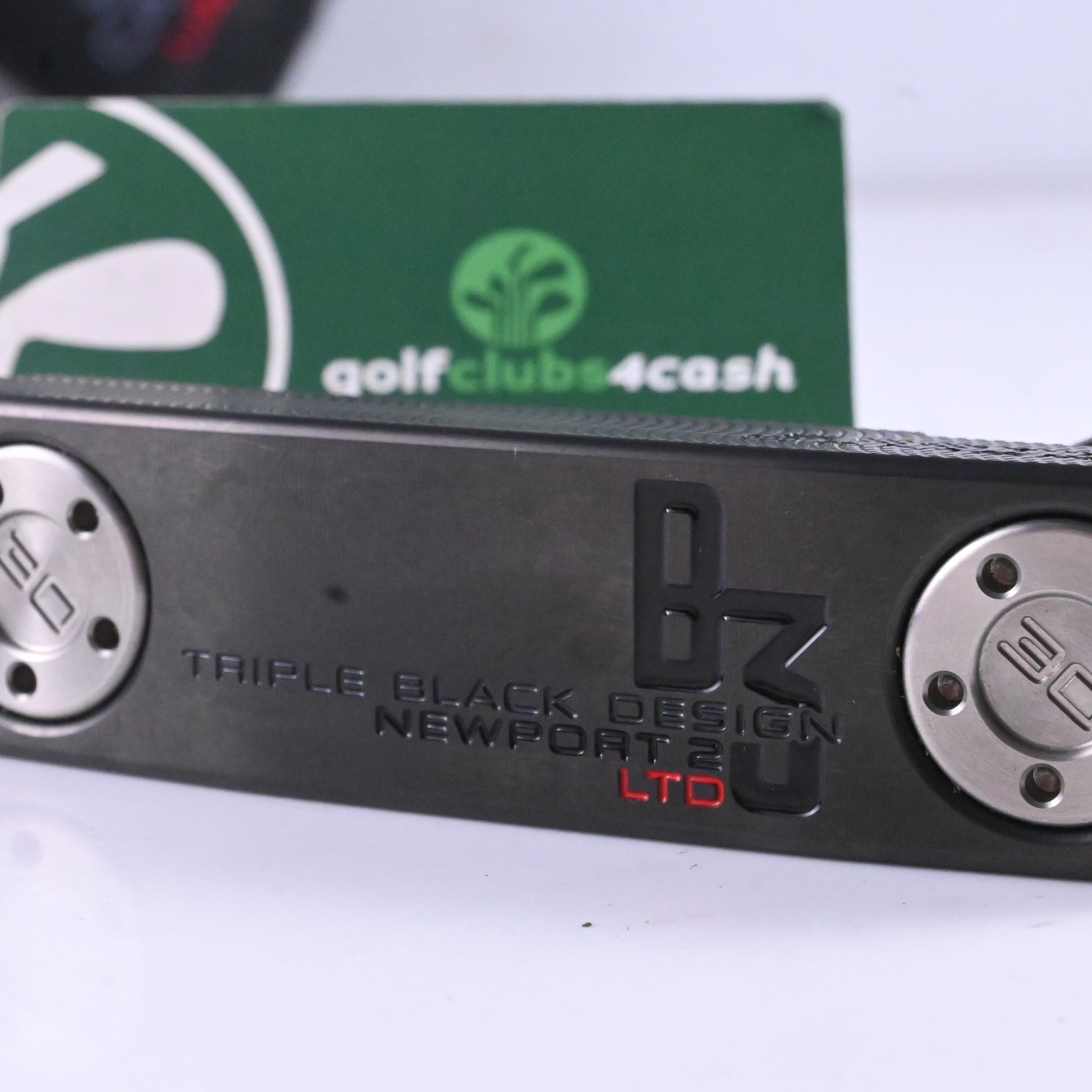 Scotty Cameron B3 Triple Black LTD Newport 2 Putter / 35 Inch