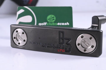 Scotty Cameron B3 Triple Black LTD Newport 2 Putter / 35 Inch