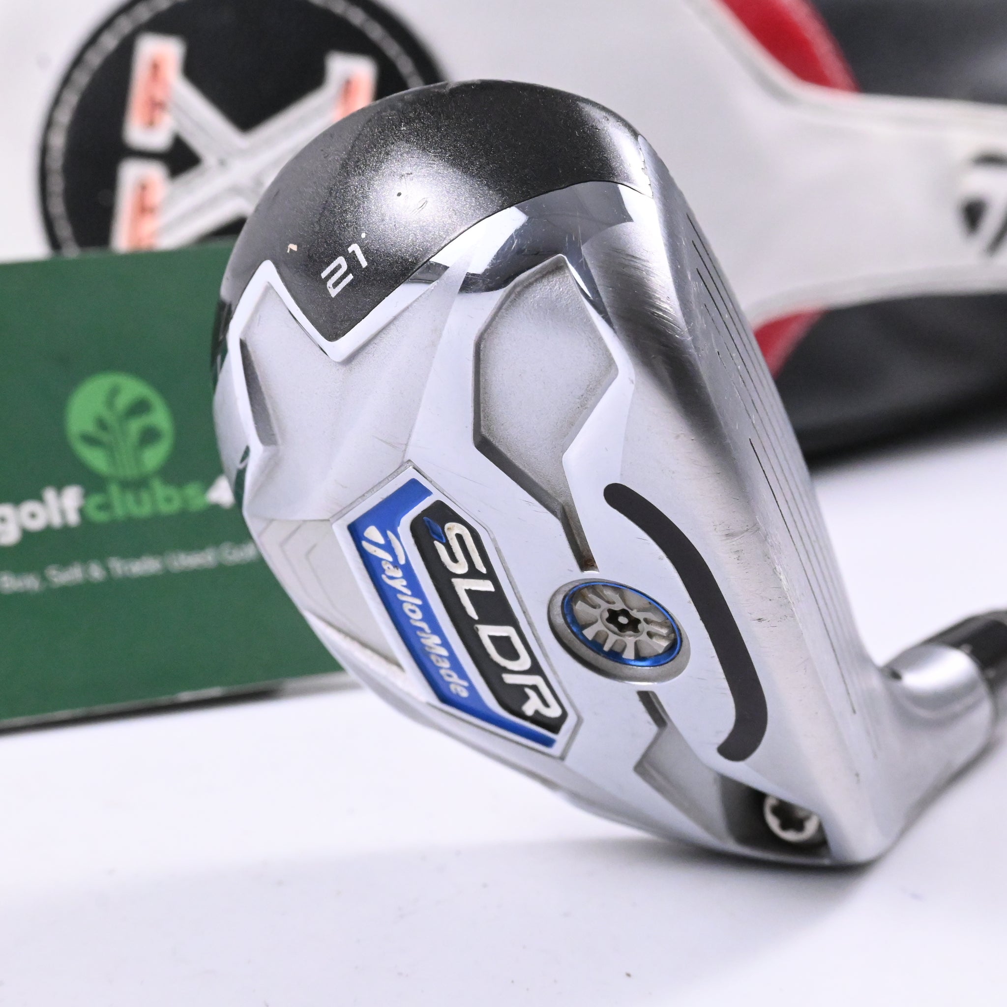 Taylormade SLDR #4 Hybrid / 21 Degree / Regular Flex Fujikura 82 Shaft