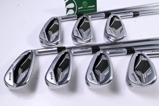 Ping G430 Irons / 5-PW+45° / Red Dot / Regular Flex Ping AWT 2.0 Shafts