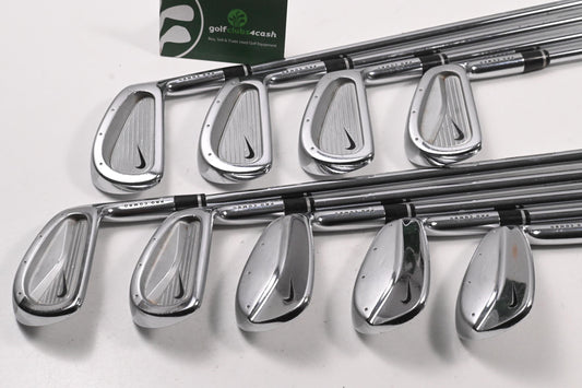 Nike Forged Pro Combo Irons / 2-PW / Stiff Flex Steel Shafts / No Shaft Bands