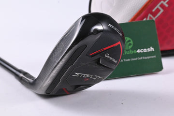 Left Hand Taylormade Stealth 2 #4 Hybrid / 22 Degree / Regular Flex Ventus TR