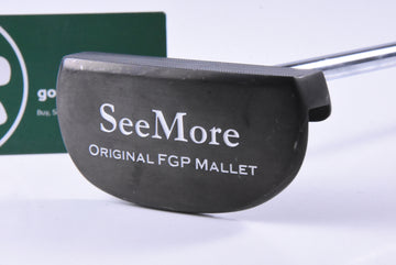 Seemore FGP Mallet Black Putter / 35 Inch