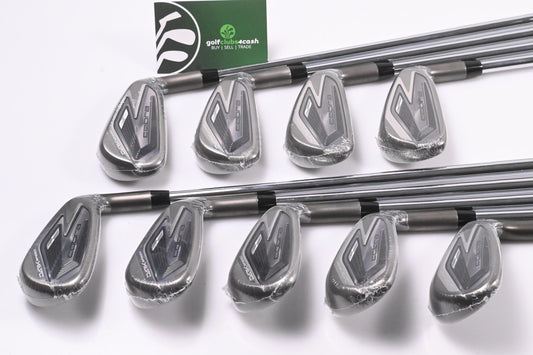 Cobra Darkspeed Irons / 4-PW+GW+SW / Stiff Flex KBS $-Taper Lite Shafts