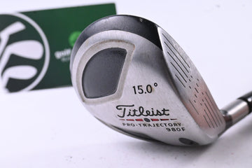 Titleist 980 F #3 Wood / 15 Degree / Stiff Flex Grafalloy Prolite Shaft