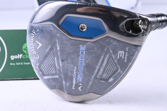 Callaway Paradym Ai Smoke Max D #3 Wood / 15 Degree / Regular Flex Cypher 2.0 50