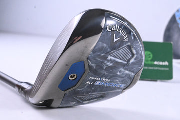 Left Hand Callaway Paradym Ai Smoke Max #3 Wood / 15 Degree / Senior Flex Cypher