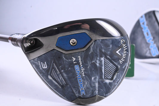 Left Hand Callaway Paradym Ai Smoke Max #3 Wood / 15 Degree / Senior Flex Cypher