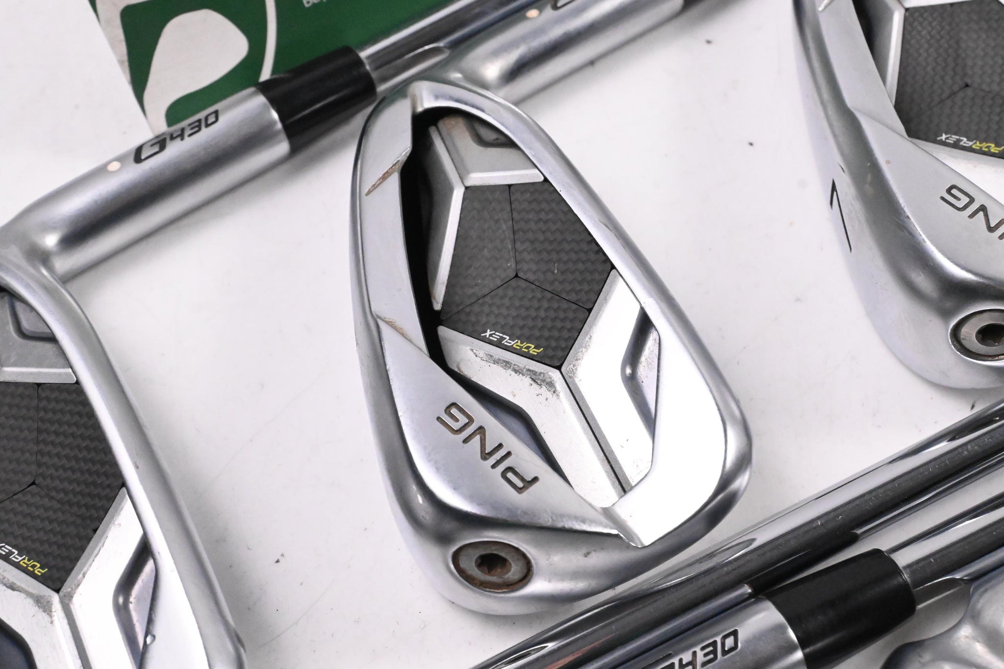 Ping G430 Irons / 5-PW+45° / White Dot / Regular Flex True Temper Elevate MPH 95