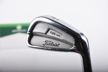 Titleist 735.CM #6 Iron / 31 Degree / Stiff Flex Steel Shaft