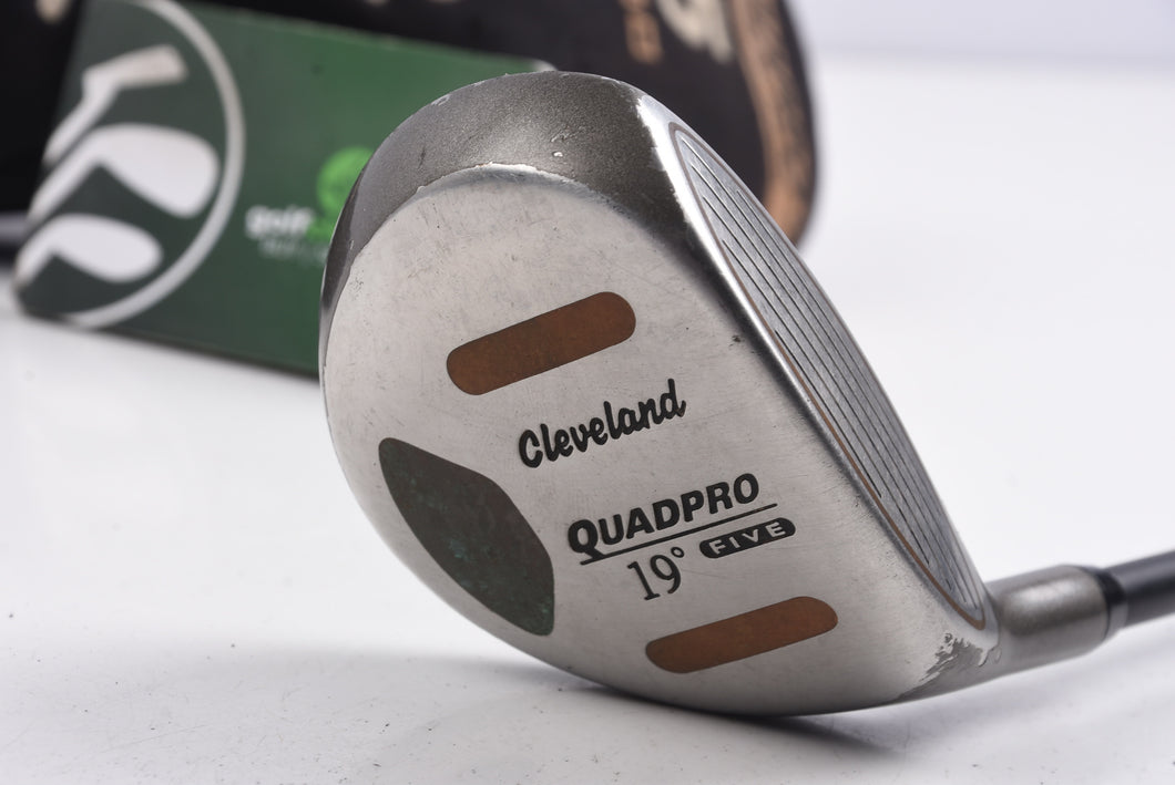 Cleveland Quad Pro #5 Wood / 19 Degree / Regular Flex Cleveland Shaft