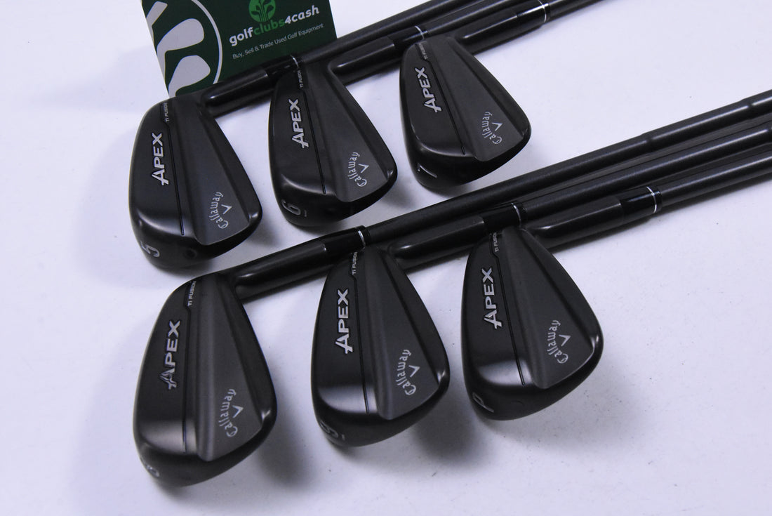 Callaway Apex Ti Fusion Irons / 5-PW / Stiff Flex Dynamic Gold Mid S300 Shafts