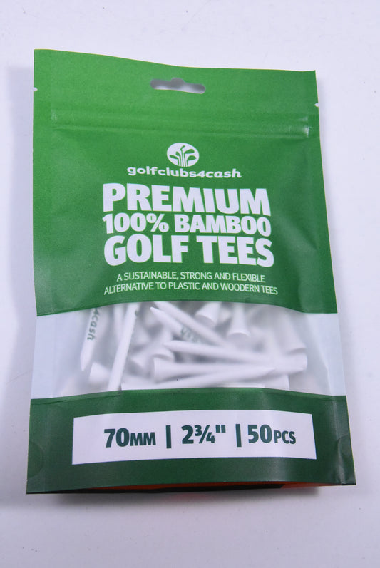 Golfclubs4cash Branded Bamboo Tees (pack of 50)