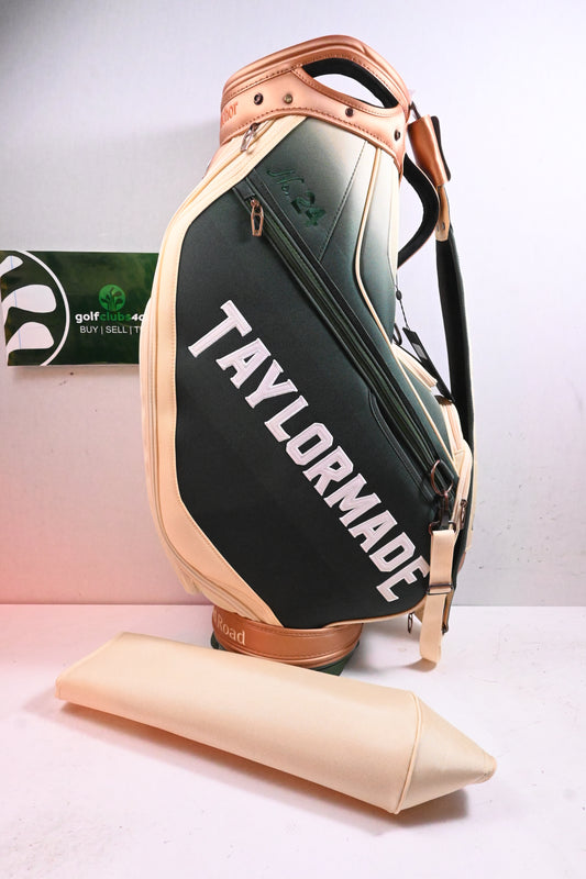 TaylorMade 'US Open 2024' Edition Staff Bag / 6-Way Divider / Cream, Green & Brown