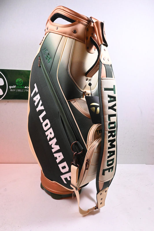 TaylorMade 'US Open 2024' Edition Staff Bag / 6-Way Divider / Cream, Green & Brown