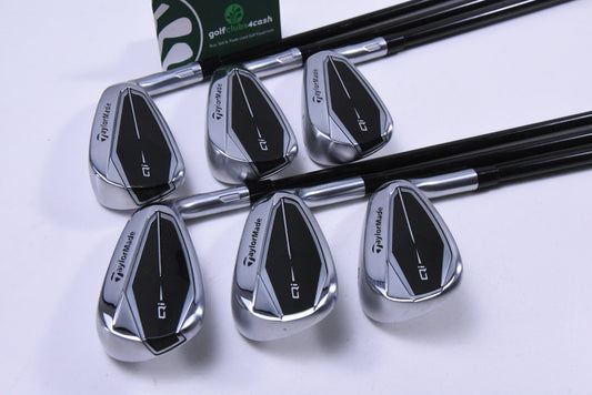 Taylormade Qi Irons / 5-PW / Stiff Flex MMT Metal Mesh 75 Shafts