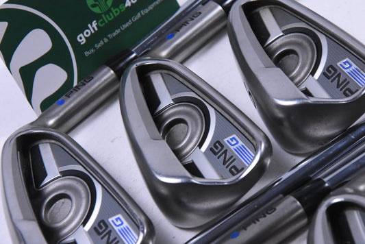 Ping G Series Irons / 4-PW / Blue Dot / Senior Flex Ping CFS Distance Shafts