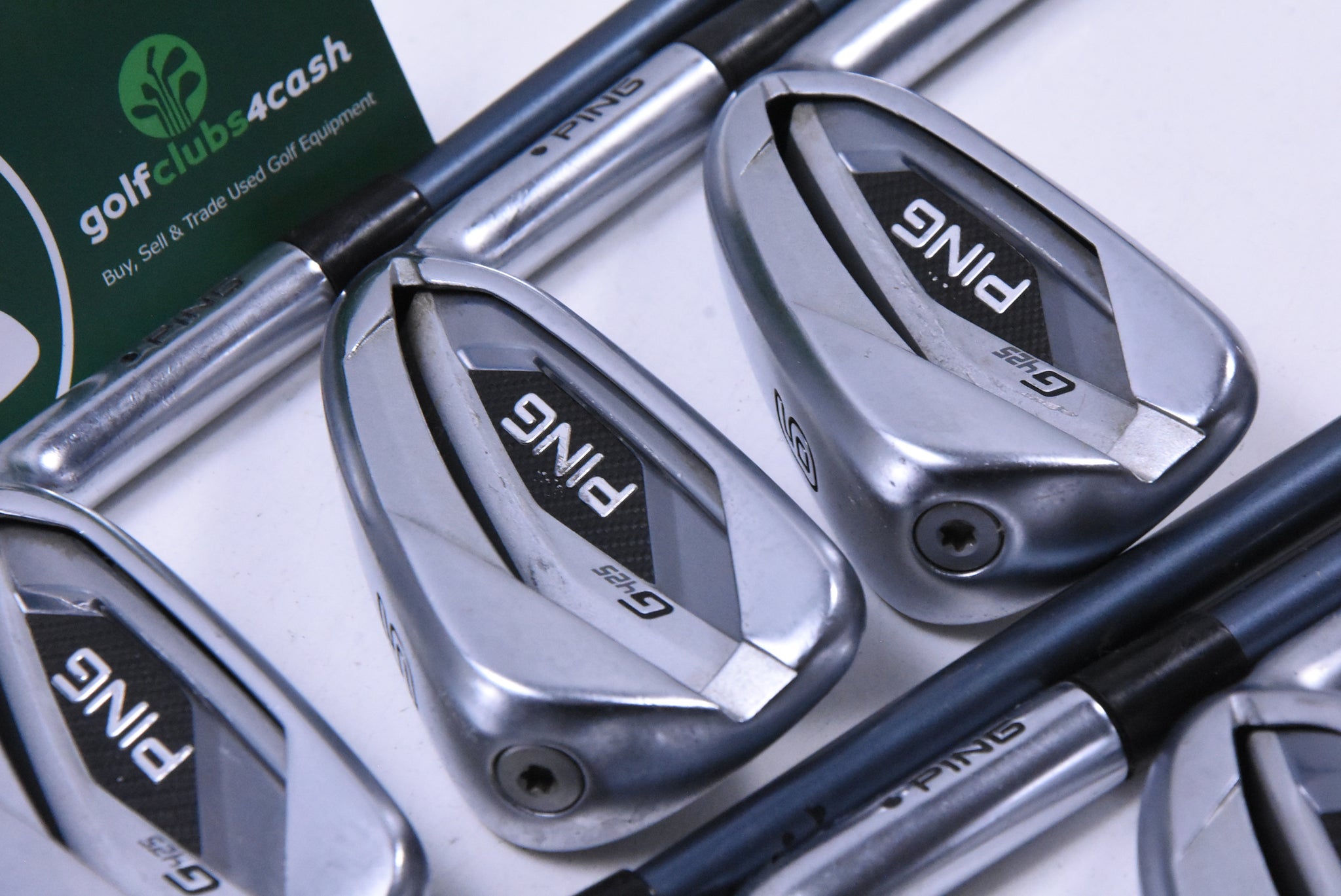 Ping G425 Irons / 4-PW / Black Dot / Stiff Flex Ping ALTA CB Slate AWT Shafts