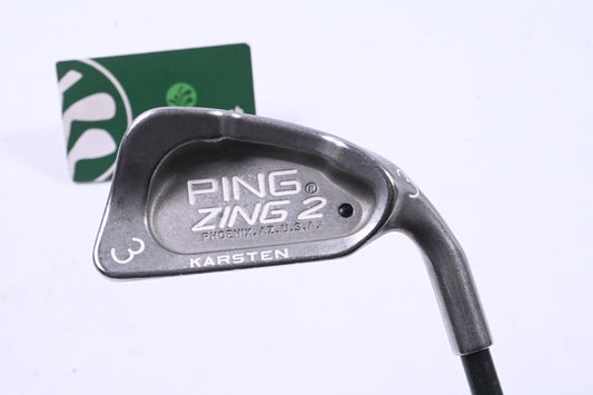 Ping Zing 2 #3 Iron / 20.5 Degree / Black Dot / Regular Flex Ping Karsten 101