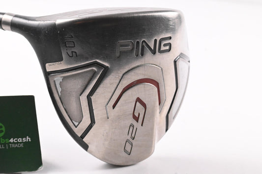 Left Hand Ping G20 Driver / 10.5 Degree / Regular Flex Fujikura Fit-On Gold Shaft