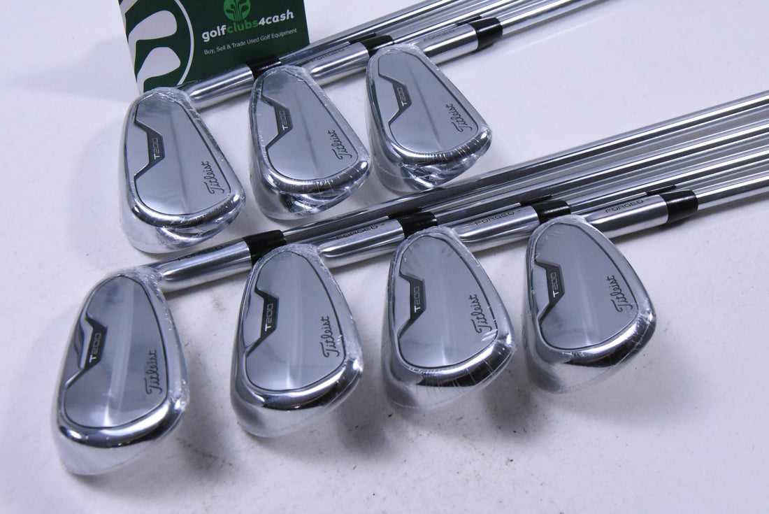 Titleist T200 2021 Irons / 5-PW+48 / Regular Flex True Temper AMT Black R300