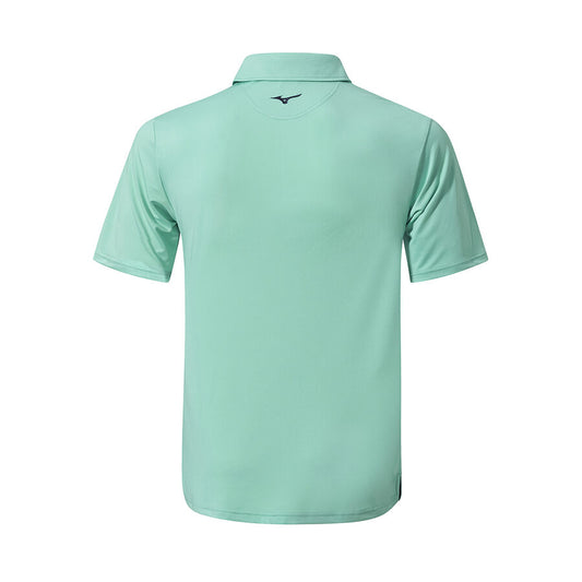 Mizuno Golf Quick Dry Elite Stripe Polo / Mint Green / Small