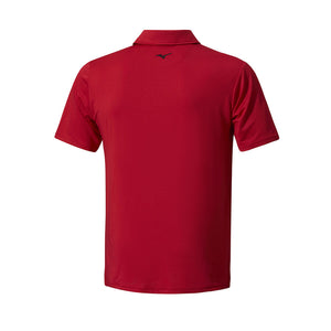 Mizuno Golf Quick Dry Elite Stripe Polo / Red / Small