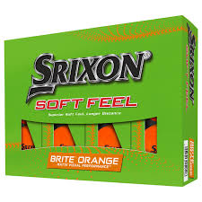 Srixon Soft Feel BRITE Balls (12)