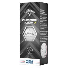 Callaway Tour X Triple Track 2024 White (Sleeve of 3 balls)