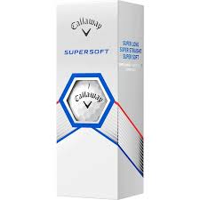 Callaway Supersoft 2023 White (Sleeve of 3 balls)