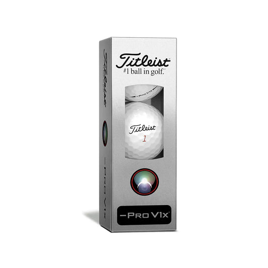 Titleist Pro-V1x Left Dash White (Sleeve of 3 balls)